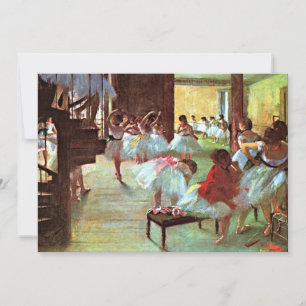 Degas - Ballet School Kaart
