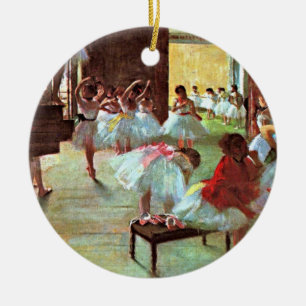 Degas - Ballet School Keramisch Ornament