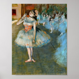 Degas Ballet Star Painting Poster
