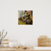 Degas - bij de Milliner's Poster (Keuken)