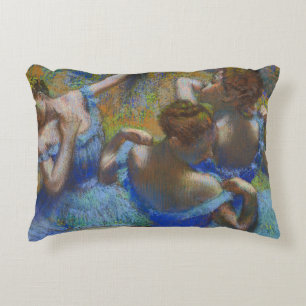 Degas Blauwe Danseressen Pastel Fijne Kunst Meeste Accent Kussen