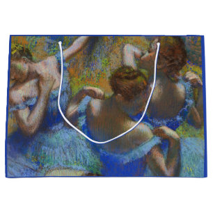 Degas Blauwe Danseressen Pastel Kunst Meesterwerk Groot Cadeauzakje