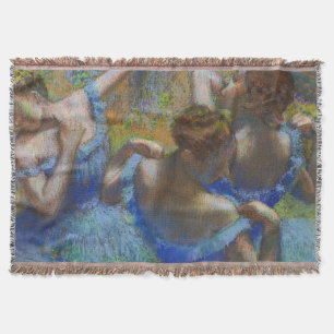 Degas Blauwe Dansers Pastel Kunst Meesterwerk Deken