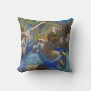 Degas Blauwe Dansers Pastel Kunst Meesterwerk Kussen