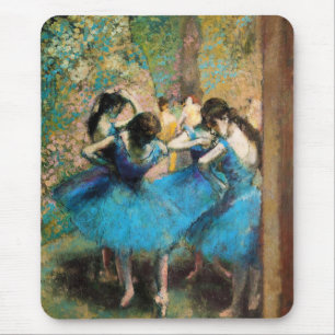 Degas Blue Dancers Muismat
