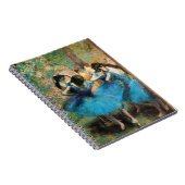 Degas Blue Dancers Notitieboek (Rechterzijde)