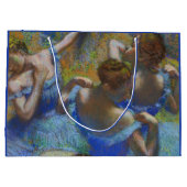 Degas Blue Dancers Pastel Fine Art Masterpiece Groot Cadeauzakje (Achterkant)