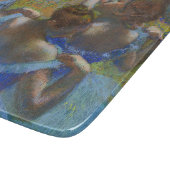 Degas Blue Dancers Pastel Fine Art Masterpiece Snijplank (Hoek)