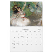 Degas Calendar Kalender (Feb 2027)