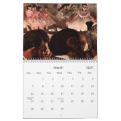 Degas Calendar Kalender (Mar 2027)