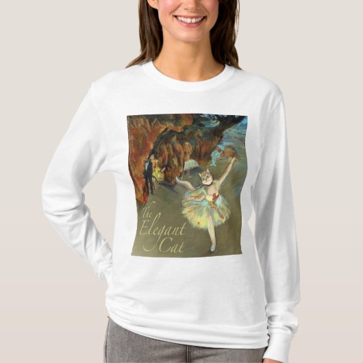 Degas' Cat T-shirt (Voorkant)