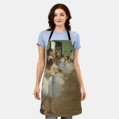 Degas Dance Class Ballet Dancers Ballerina Art Schort (Gedragen)