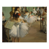 Degas Dance Class Ballet Dansers Ballerina Art Perfect Poster (Voorkant)