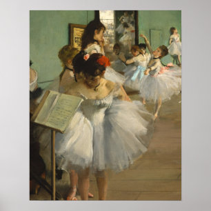 Degas Dance Class Ballet Dansers Ballerina Art Poster