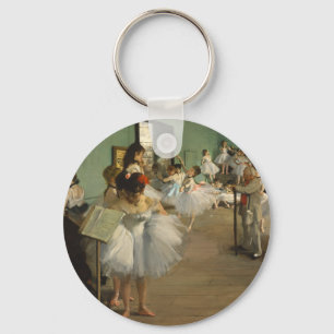 Degas Dance Class Ballet Dansers Ballerina Art Sleutelhanger