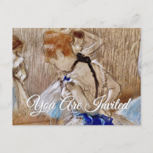 Dega's Dancer Invitation Briefkaart