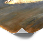 Degas - Dancer met een Bouquet Poster (Hoek)