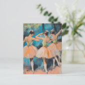 Degas Dancers  Briefkaart (Staand voorkant)