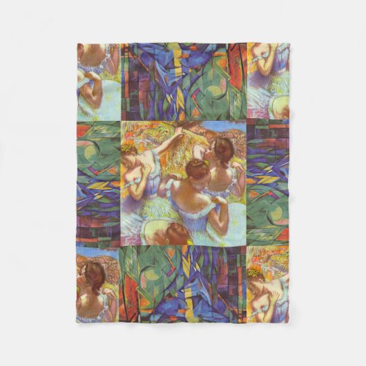Degas' Dancers en Marc's Deer Fleece Deken (Voorkant)