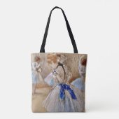 Degas danser met blauw lint draagtas (Achterkant)