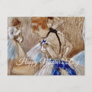Degas Danseres Met Blauwe Lint Briefkaart