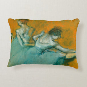 Degas Dansers bij het Bar Ballet Accent Kussen