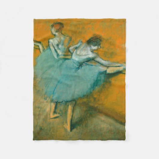 Degas Dansers bij het Bar Ballet Fleece Deken (Voorkant)