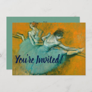 Degas Dansers bij het Bar Ballet Kaart