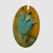 Degas Dansers bij het Bar Ballet Ornament (voorkant)
