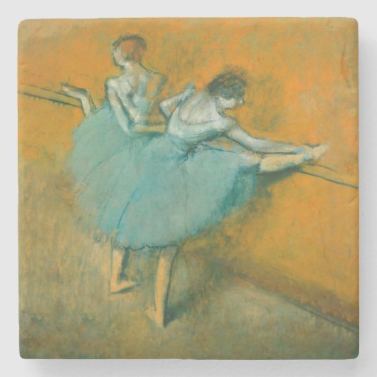 Degas Dansers bij het Bar Ballet Stenen Onderzetter (Voorkant)