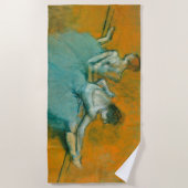 Degas Dansers bij het Bar Ballet Strandlaken (Voorkant)