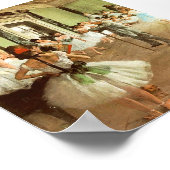 Degas dansklasse poster (Hoek)