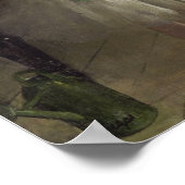 Degas - De balletklasse Poster (Hoek)