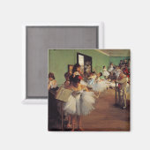 Degas: De Dansles, 1874 Magneet (Voorkant / Achterkant)