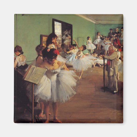 Degas: De Dansles, 1874 Magneet (Voorkant)