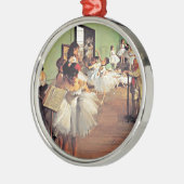 Degas - De dansles Metalen Ornament (Links)
