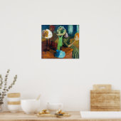 Degas - De Hoedenwinkel Poster (Keuken)