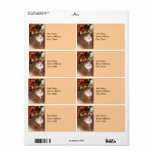 Degas : étiquettes de adresse de Ballerina (Feuille entière)