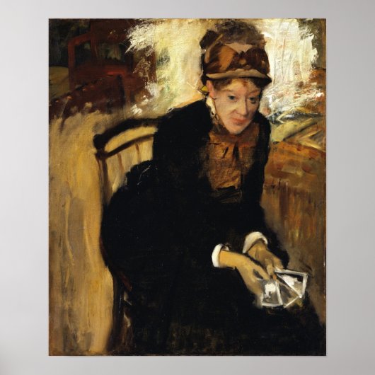 Degas - Mary Cassatt Poster (Voorkant)