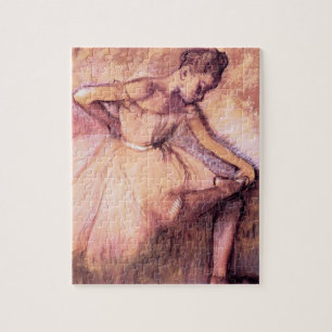 Degas Pink Ballerina Puzzle Legpuzzel