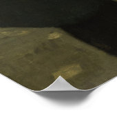 Degas - portretten op de beurs poster (Hoek)