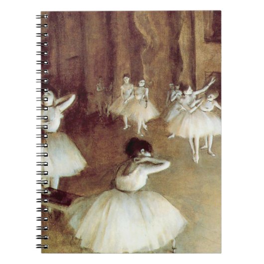 Degas' Rehearsal on Stage Notitieboek (Voorkant)