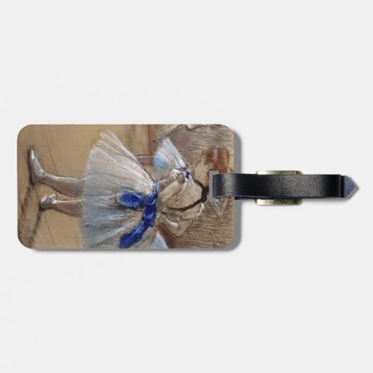 Degas Study of a Dancer Bagagelabel (Achterkant horizontaal)