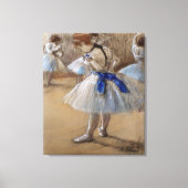 Degas Study of a Dancer Canvas Afdruk (Voorkant)