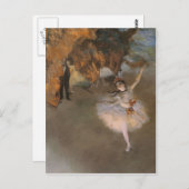 Degas The Star Briefkaart (Voorkant / Achterkant)