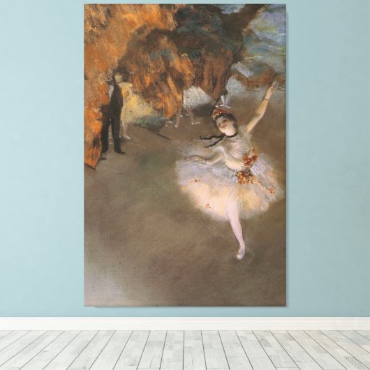Degas The Star Canvas Afdruk (Insitu (Houten vloer))