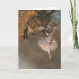 Degas The Star Kaart