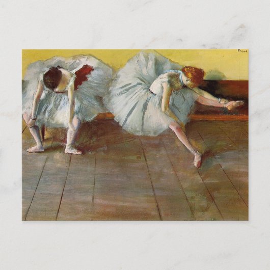 Degas Two Ballet Dancers Briefkaart (Voorkant)