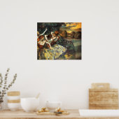 Degas Vier Dancers Poster (Keuken)