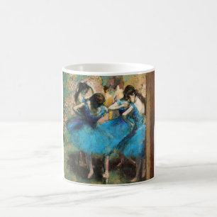 Dégazez la tasse bleue de danseurs